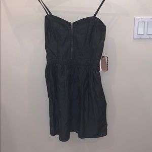 Vans black denim dress
